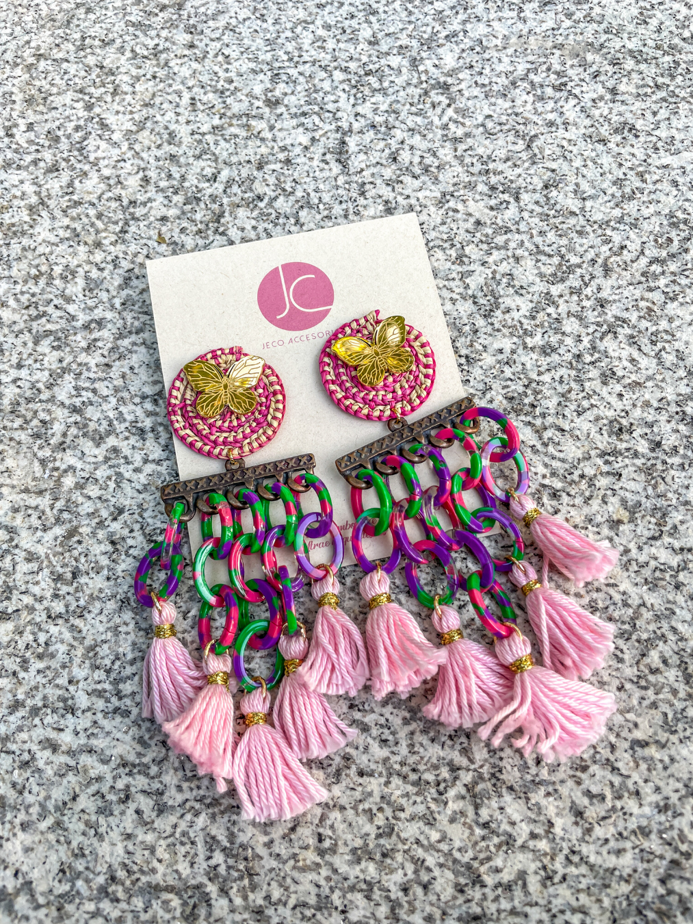 Color and freedom earrings