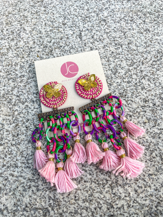 Color and freedom earrings