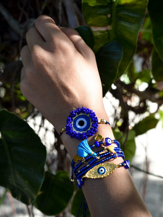 Conjunto de pulseras Ojos de Luz